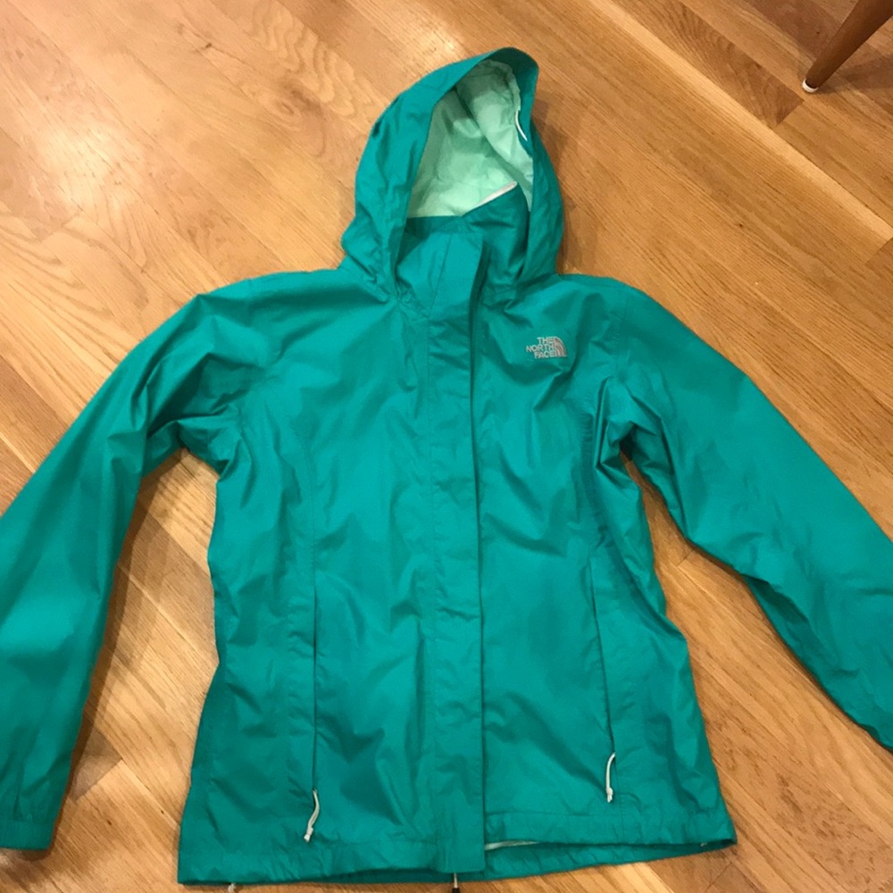 North Face raincoat